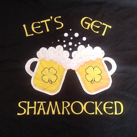 Fruit of the Loom Tops - Let's Get Shamrocked St Patrick's Day Tee NWOT